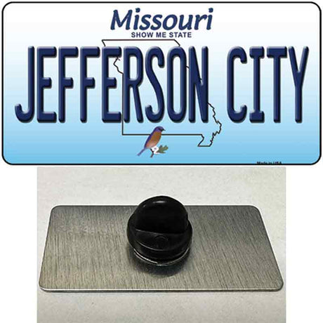 Jefferson City Missouri Novelty Metal Hat Pin