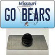 Go Bears Missouri Novelty Metal Hat Pin