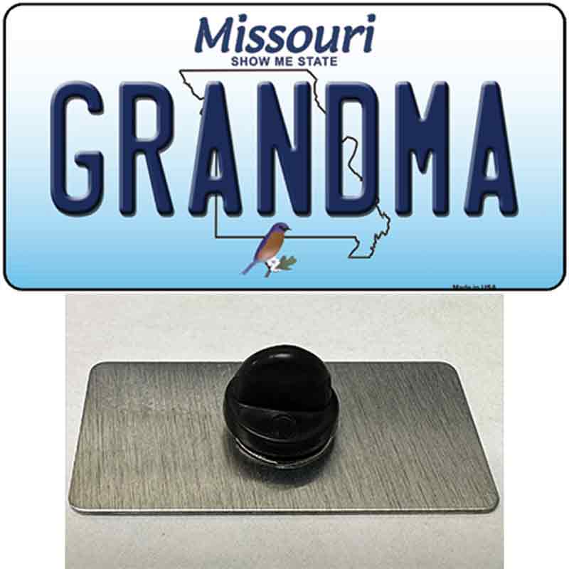 Grandma Missouri Novelty Metal Hat Pin