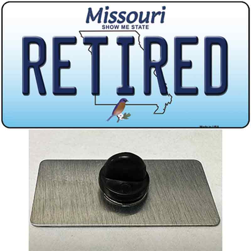 Retired Missouri Novelty Metal Hat Pin