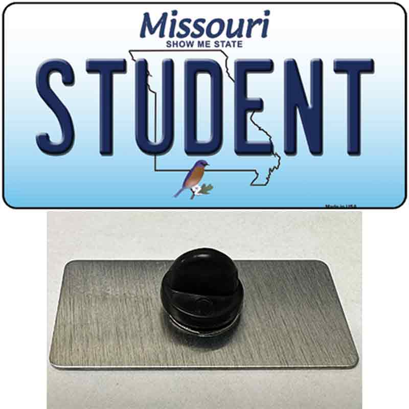 Student Missouri Novelty Metal Hat Pin