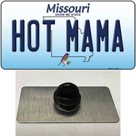 Hot Mama Missouri Novelty Metal Hat Pin