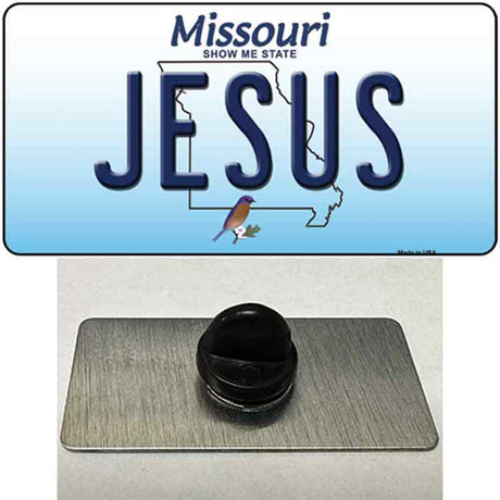 Jesus Missouri Novelty Metal Hat Pin