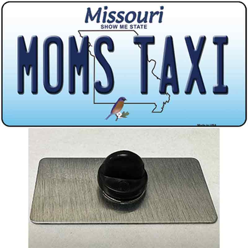 Moms Taxi Missouri Novelty Metal Hat Pin