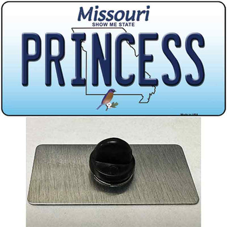 Princess Missouri Novelty Metal Hat Pin