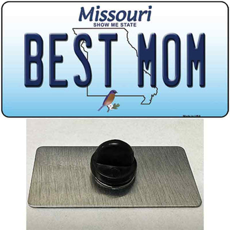 Best Mom Missouri Novelty Metal Hat Pin