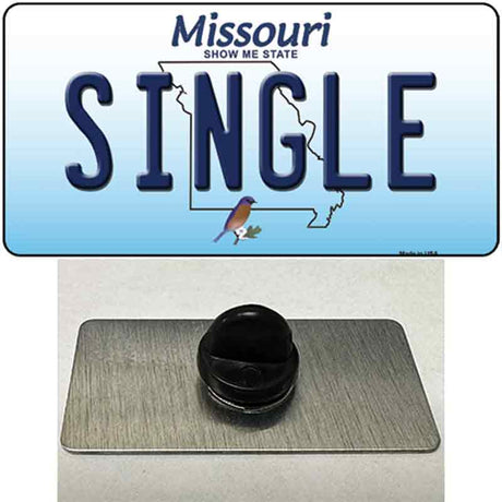 Single Missouri Novelty Metal Hat Pin