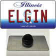 Elgin Illinois Novelty Metal Hat Pin