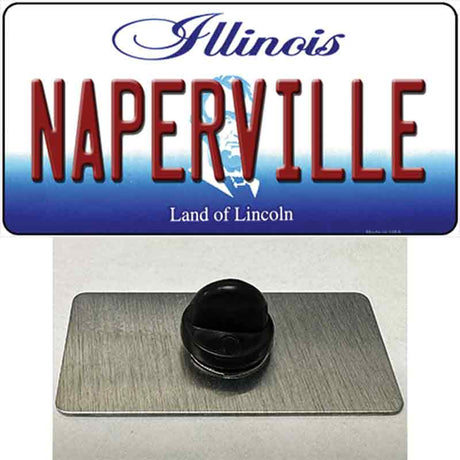 Naperville Illinois Novelty Metal Hat Pin