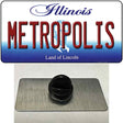 Metropolis Illinois Novelty Metal Hat Pin