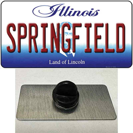 Springfield Illinois Novelty Metal Hat Pin