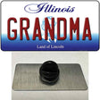 Grandma Illinois Novelty Metal Hat Pin