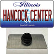 Hancock Center Illinois Novelty Metal Hat Pin