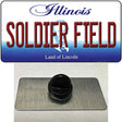 Soldier Field Illinois Novelty Metal Hat Pin