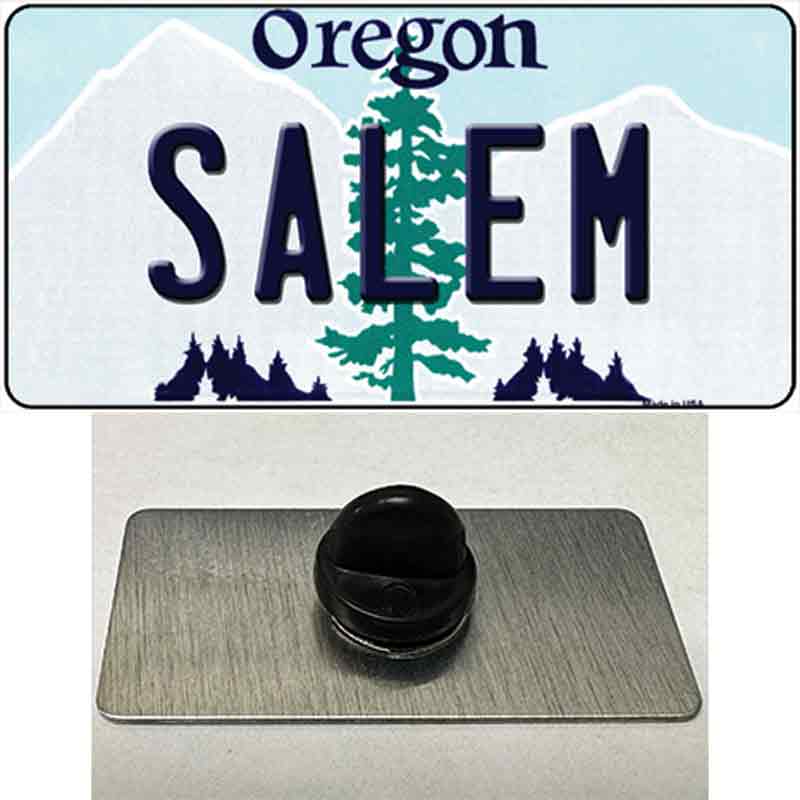 Salem Oregon Novelty Metal Hat Pin