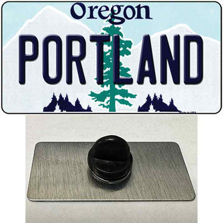 Portland Oregon Novelty Metal Hat Pin