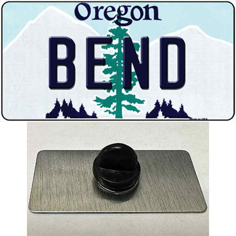 Bend Oregon Novelty Metal Hat Pin