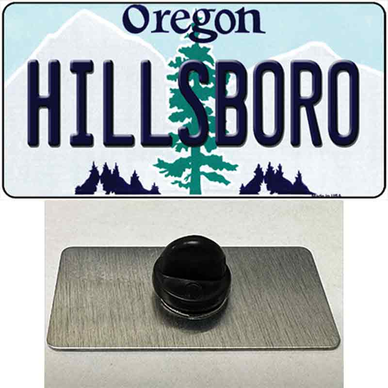 Hillsboro Oregon Novelty Metal Hat Pin