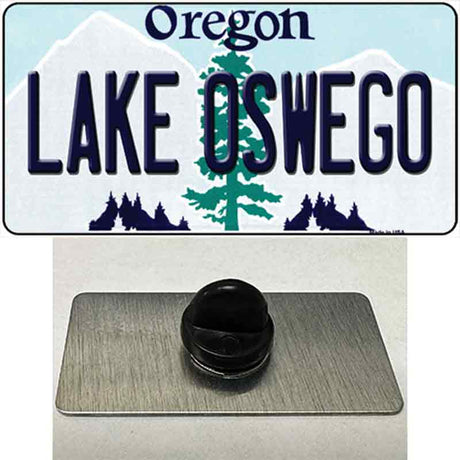 Lake Oswego Oregon Novelty Metal Hat Pin