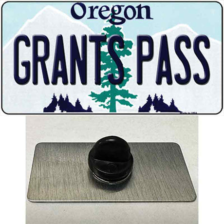 Grants Pass Oregon Novelty Metal Hat Pin