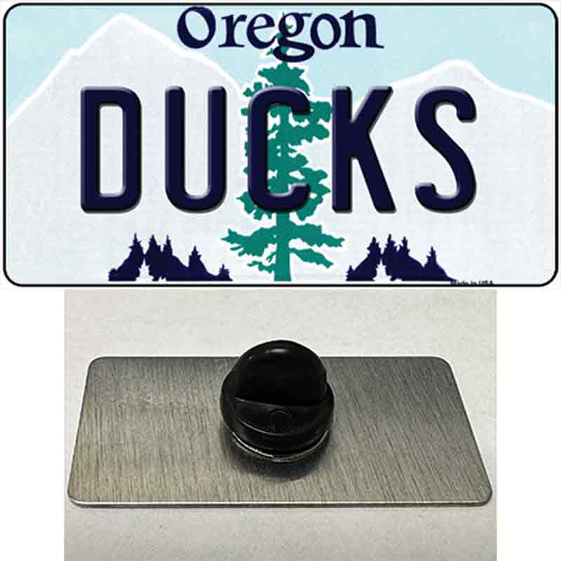 Ducks Oregon Novelty Metal Hat Pin