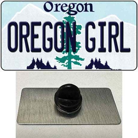 Oregon Girl Oregon Novelty Metal Hat Pin