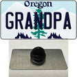 Grandpa Oregon Novelty Metal Hat Pin