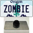 Zombie Oregon Novelty Metal Hat Pin