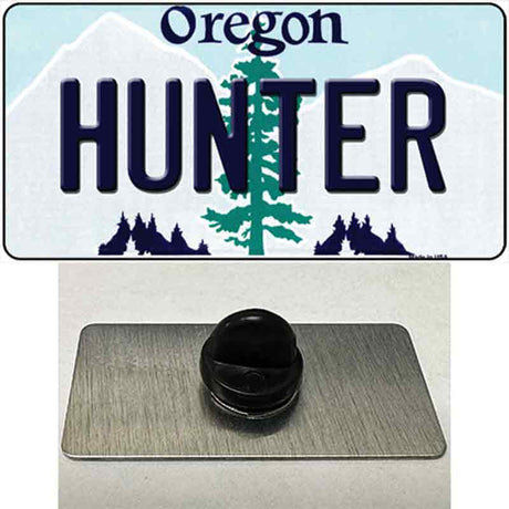 Hunter Oregon Novelty Metal Hat Pin