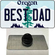 Best Dad Oregon Novelty Metal Hat Pin