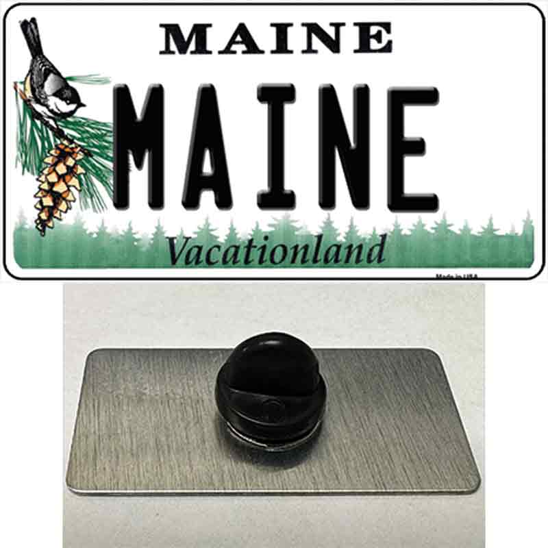 Maine Vacationland Novelty Metal Hat Pin