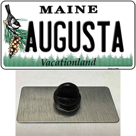 Augusta Maine Novelty Metal Hat Pin