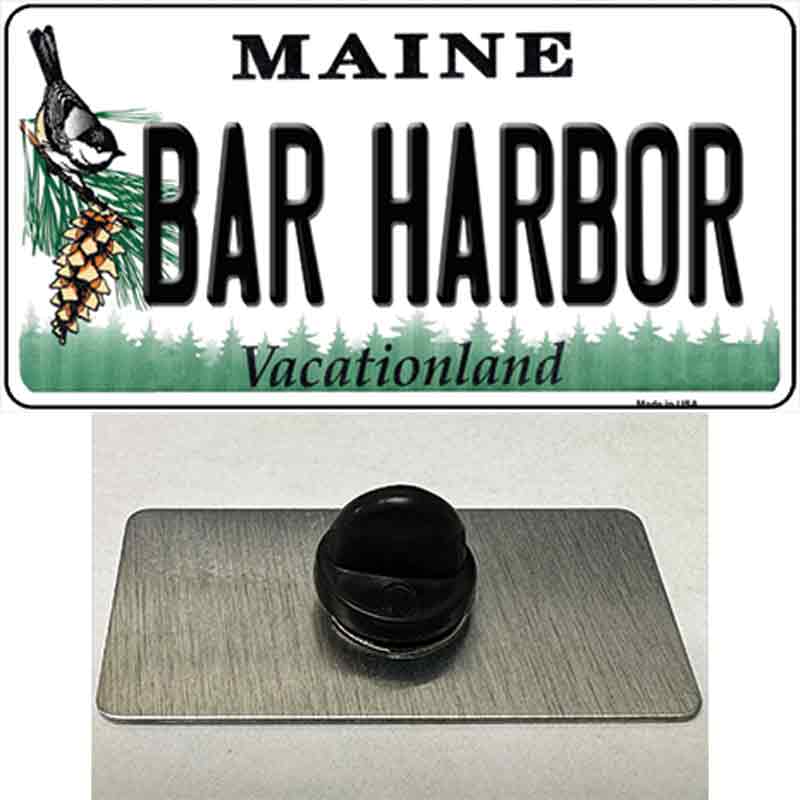 Bar Harbor Maine Novelty Metal Hat Pin