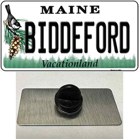 Biddeford Maine Novelty Metal Hat Pin