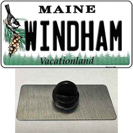 Windham Maine Novelty Metal Hat Pin