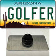 Golfer Arizona Novelty Metal Hat Pin