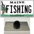 Fishing Maine Novelty Metal Hat Pin