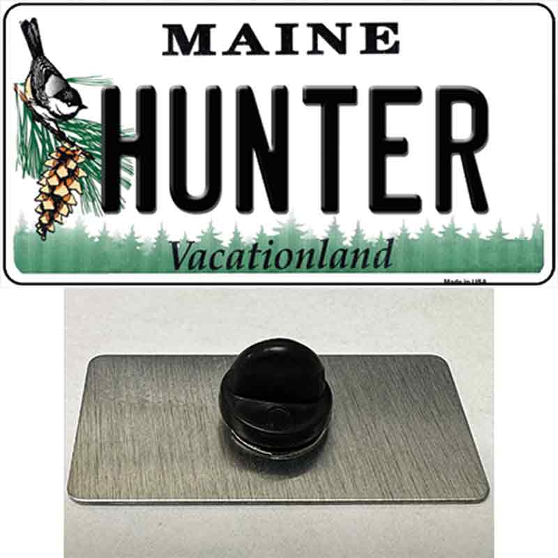 Hunter Maine Novelty Metal Hat Pin