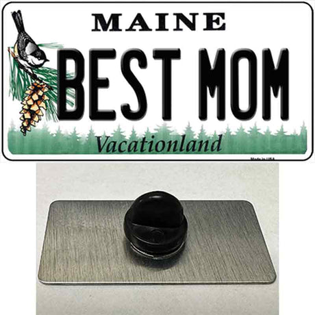 Best Mom Maine Novelty Metal Hat Pin