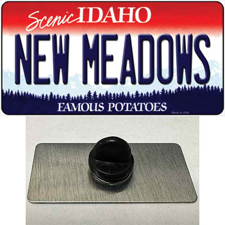 New Meadows Idaho Novelty Metal Hat Pin