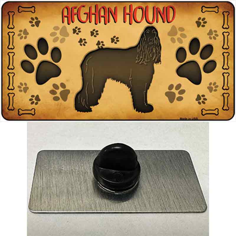 Afghan Hound Novelty Metal Hat Pin