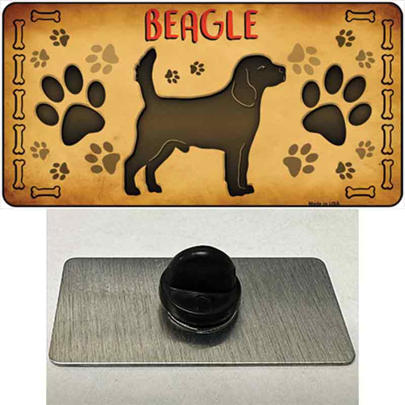 Beagle Novelty Metal Hat Pin