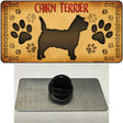 Cairn Terrier Novelty Metal Hat Pin