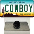 Cowboy Arizona Novelty Metal Hat Pin