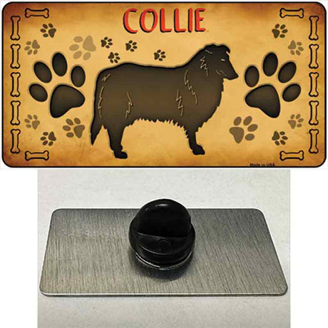 Collie Novelty Metal Hat Pin