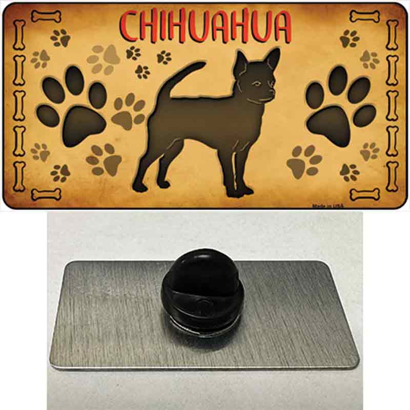 Chihuahua Novelty Metal Hat Pin