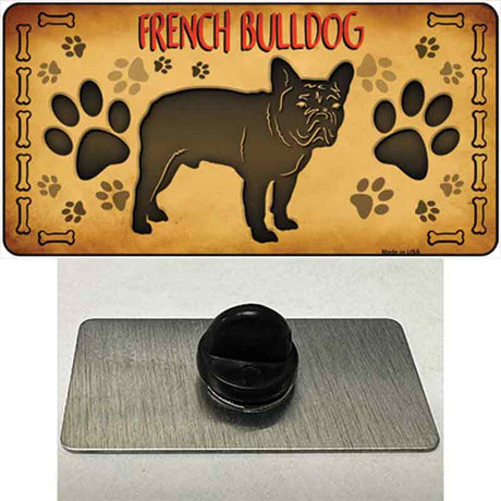 French Bulldog Novelty Metal Hat Pin