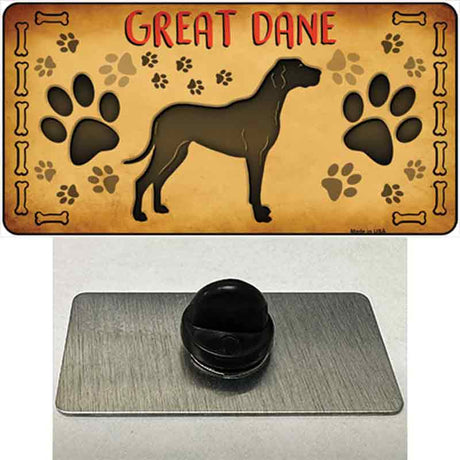 Great Dane Novelty Metal Hat Pin