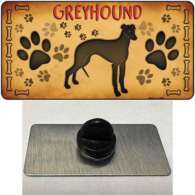 Greyhound Novelty Metal Hat Pin