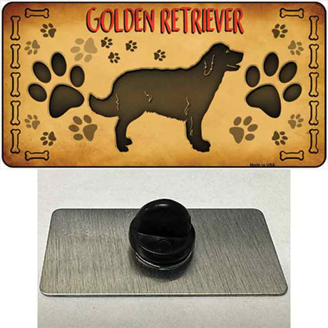 Golden Retriever Novelty Metal Hat Pin